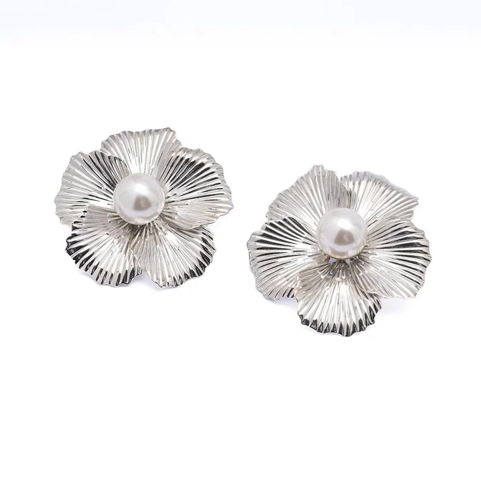 Çelik Gümüş Küpe