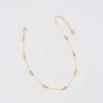 Altın Rengi Burgulu Detaylı Halhal