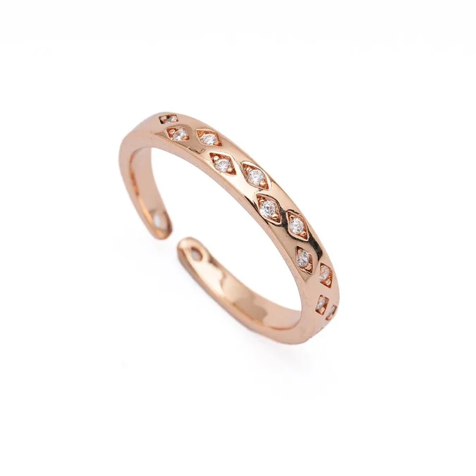 Stil Sahibi Pırlanta Taşlı Yüzük